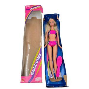 2000 Mattel Surf City Barbie Doll 28417 Blonde Hair With Box Mattel Read